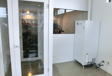 浜松 アローズラボ 低酸素トレーニングルーム（平成25年8月完成）